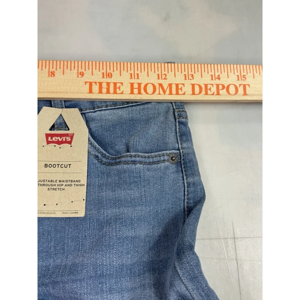 Girls Levi's Bootcut‎ Jeans Sz 10 Regular Fit Stretch Denim Blue – New With Tags